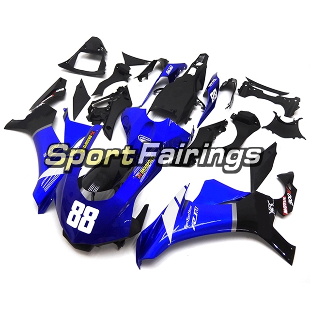 Fairing Kit Fit For Yamaha YZF R1 2015 2016 -Blue Black