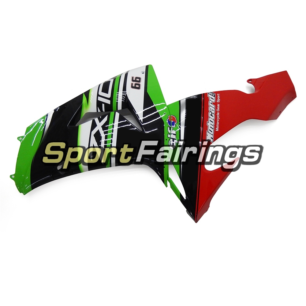 Fairing Kit Fit For Kawasaki ZX10R 2006 - 2007 - Green Black Red