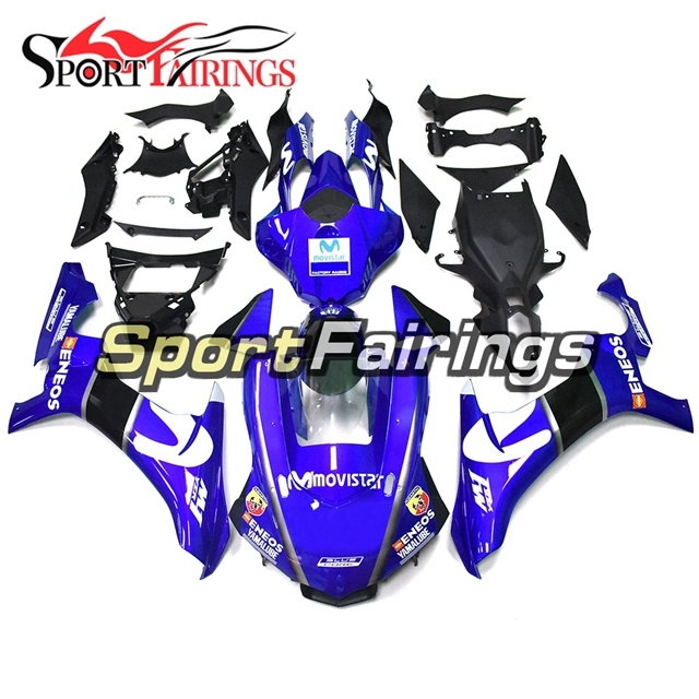 Fairing Kit Fit For Yamaha YZF R1 2015 2016 - Movistar Blue