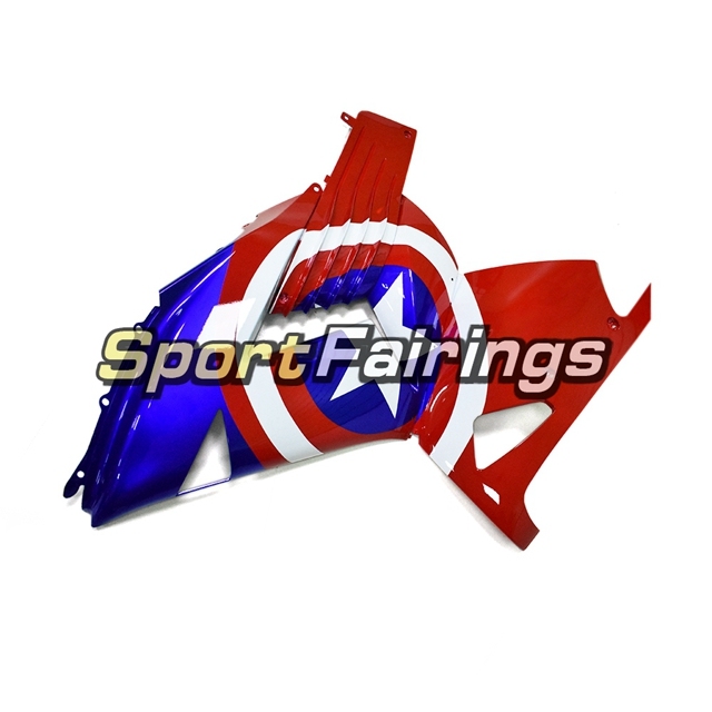 Full Fairing Kit Fit For Kawasaki ZX-14R /ZZ-R1400 2006 - 2011  - Glossy Blue Red With Stars