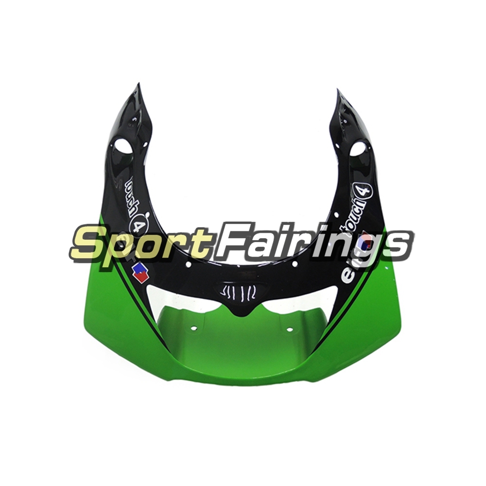 Full Fairing Kit Fit For Kawasaki ZXR250 1991 - 1997 - Green Black elf