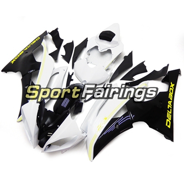 Fairing Kit Fit For Yamaha YZF R6 2008 - 2016 - White Black