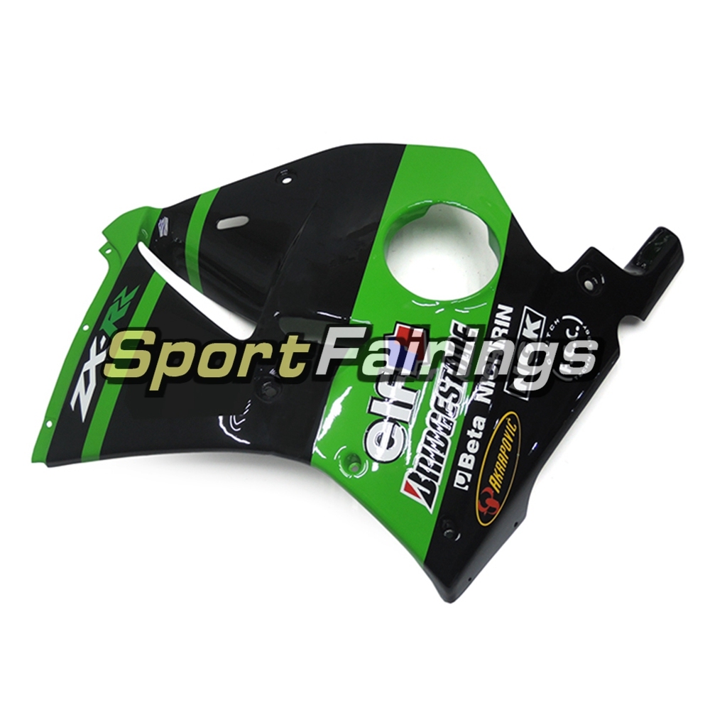 Full Fairing Kit Fit For Kawasaki ZXR250 1991 - 1997 - Green Black elf