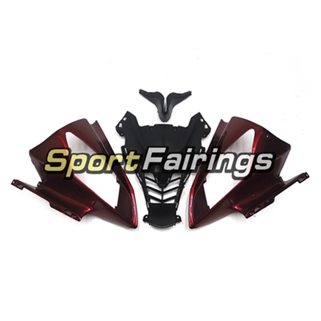 Fairing Kit Fit For Yamaha YZF R6 2008 - 2016 - Deep Red Black