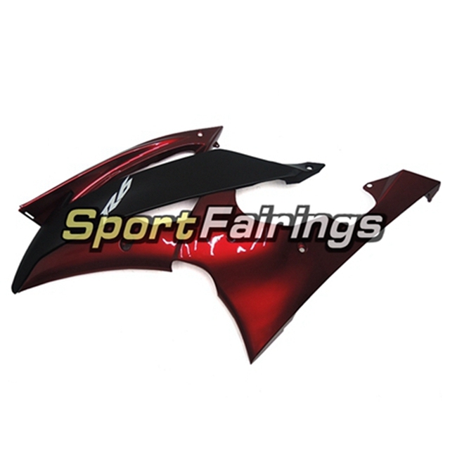 Fairing Kit Fit For Yamaha YZF R6 2008 - 2016 - Deep Red Black
