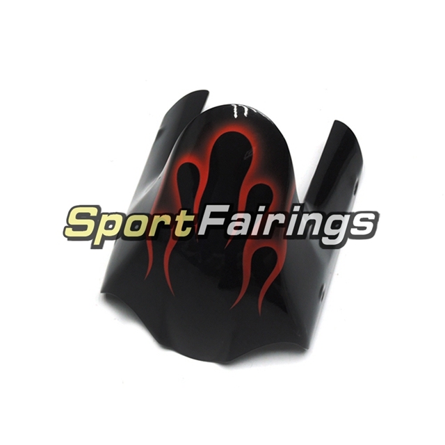 Fairing Kit Fit For Yamaha YZF600R Thundercat 1997 - 2007 - Black and Orange Flames