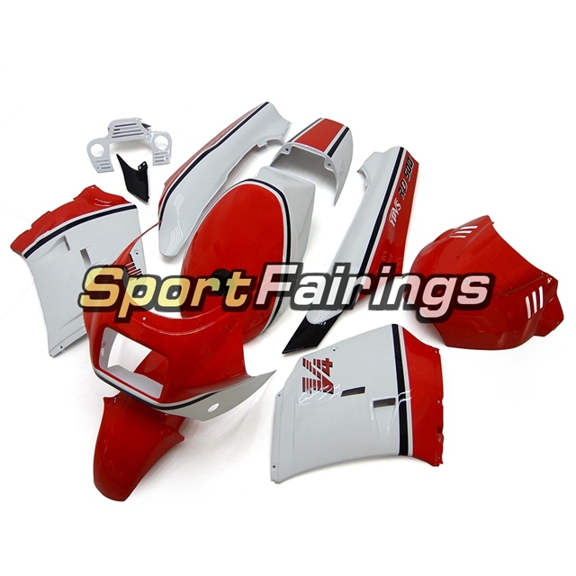 Fairing Kit Fit For Yamaha RZV500 1985 - White with Red