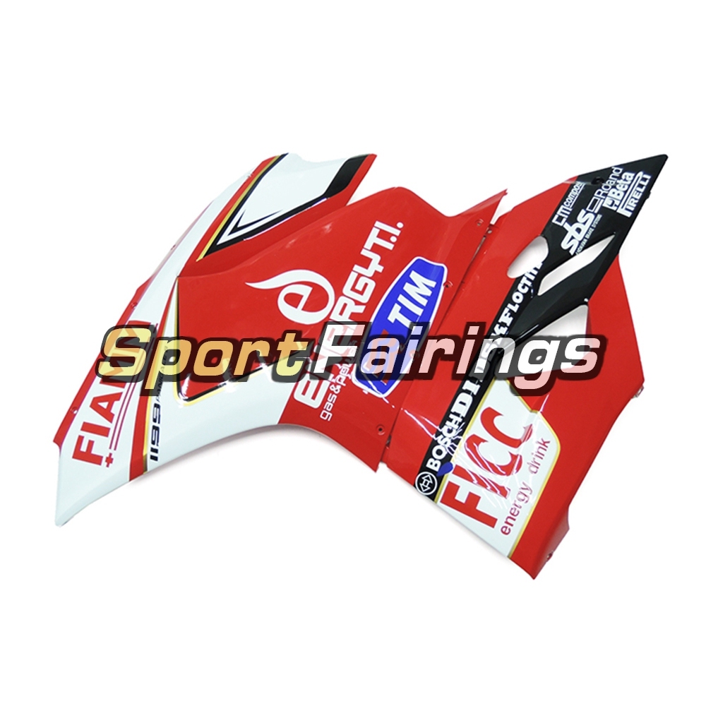 Full Fairing Kit Fit For Dacati 899/1199 2012 - 2013 - Gloss Red White