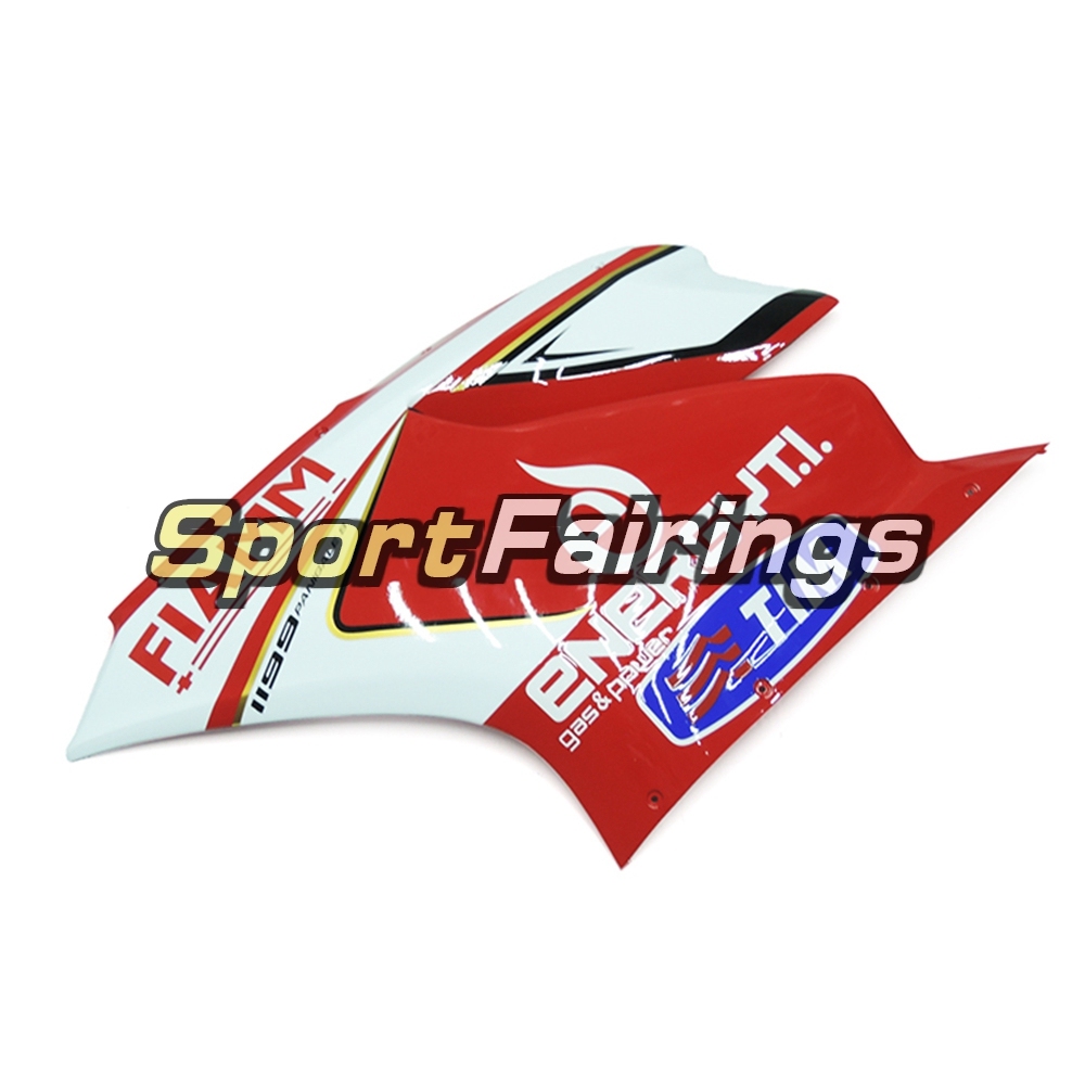 Full Fairing Kit Fit For Dacati 899/1199 2012 - 2013 - Gloss Red White