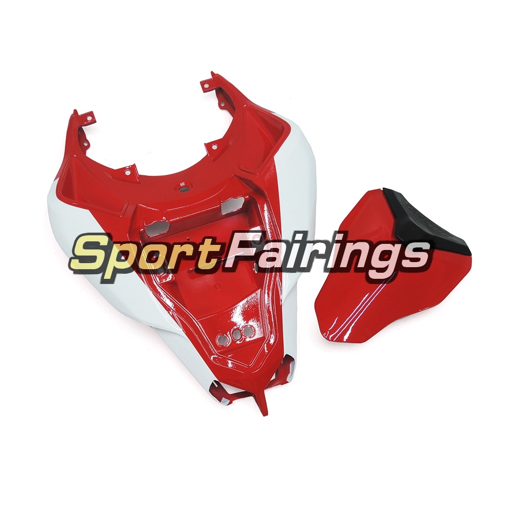 Complete Fairing Kit Fit For Ducati 1098 1198 848 2007 - 2012 - Glossy White Red