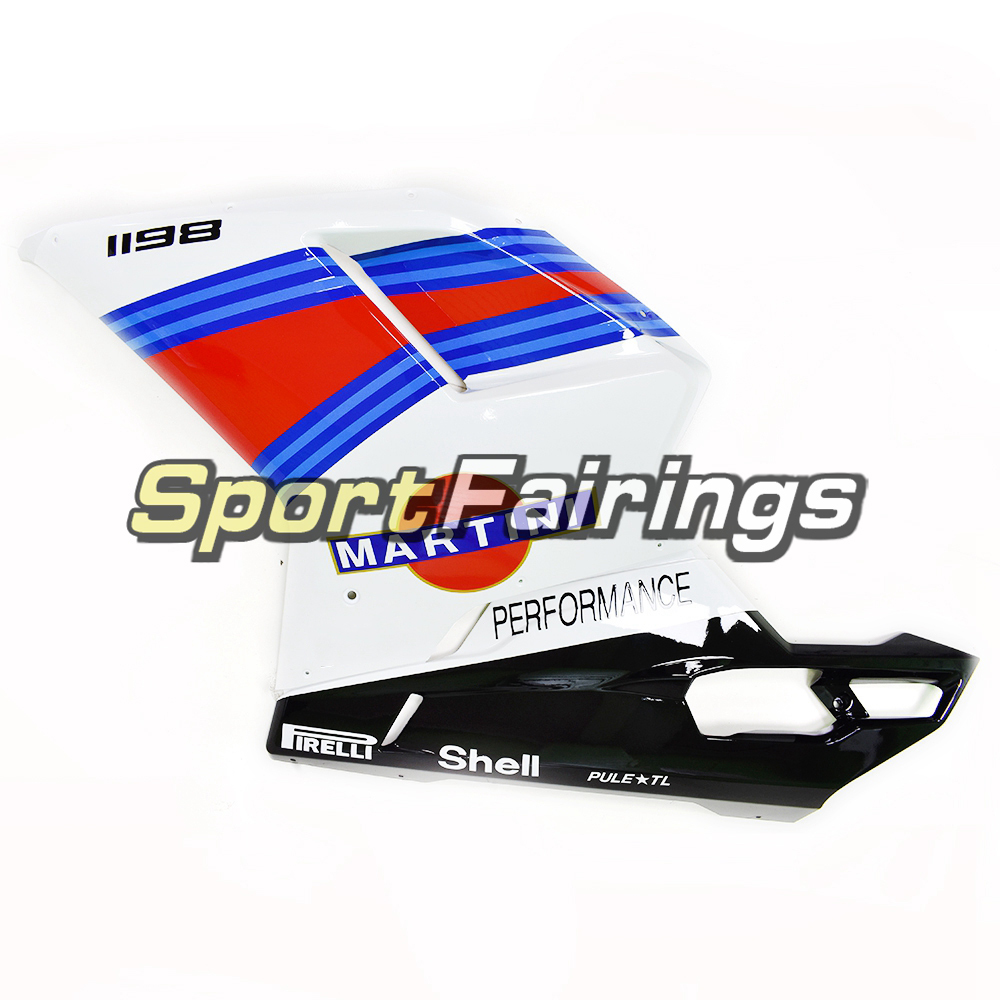 Full Fairing Kit Fit For Ducati 1098 1198 848 2007 - 2012 - White Red Blue