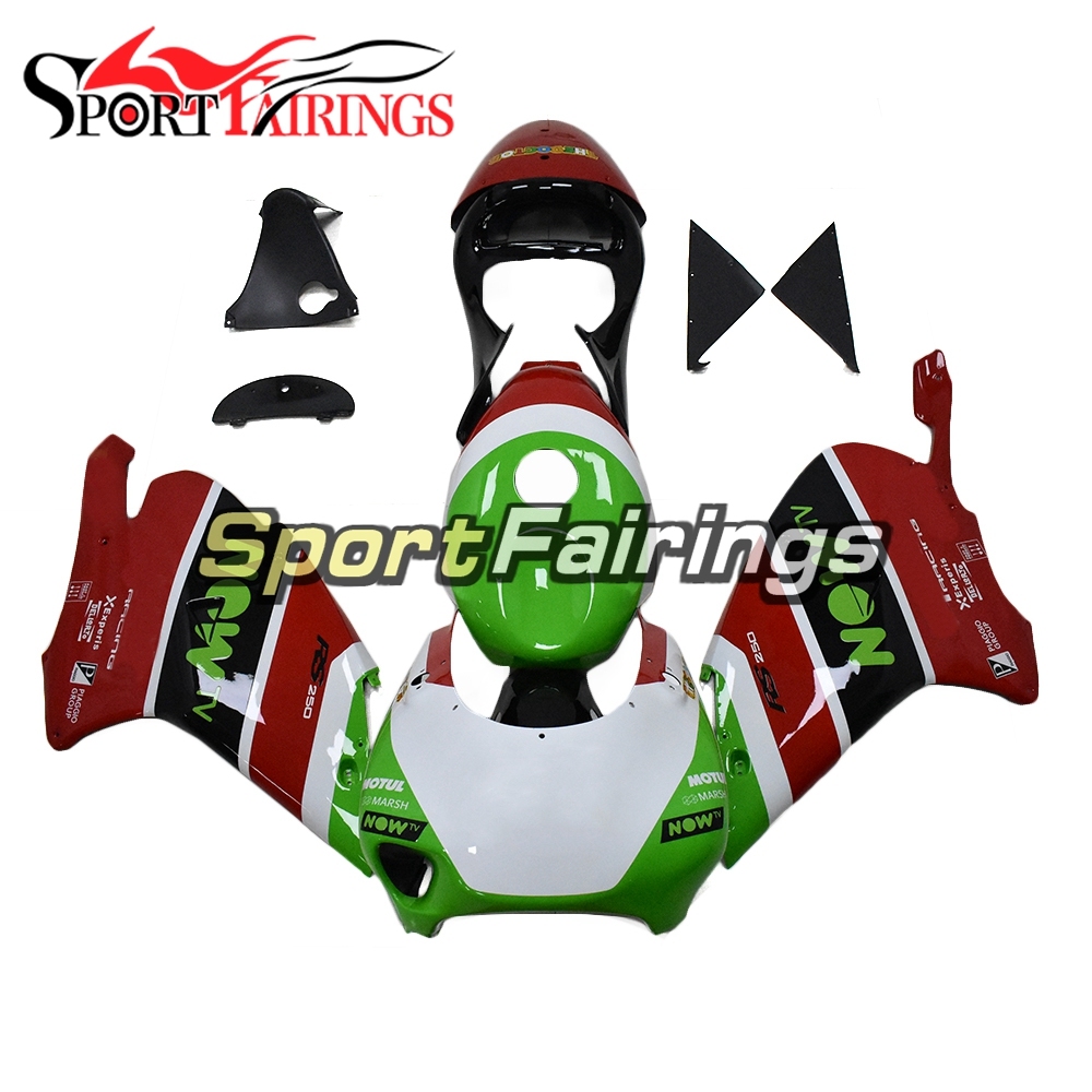 Full Fairing Kit Fit For Aprilia RS250 1998 - 2002 - Red Green Black
