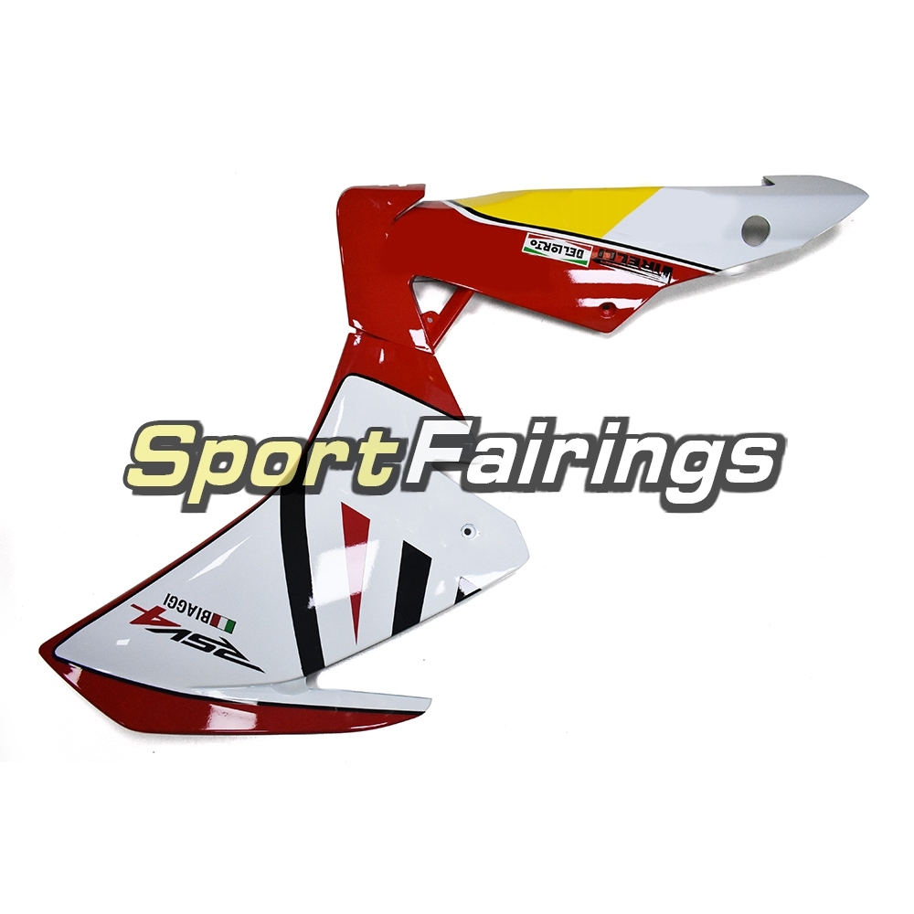 Complete Fairing Kit Fit For Aprilia RSV4 1000 2010 - 2015 - White Red Yellow