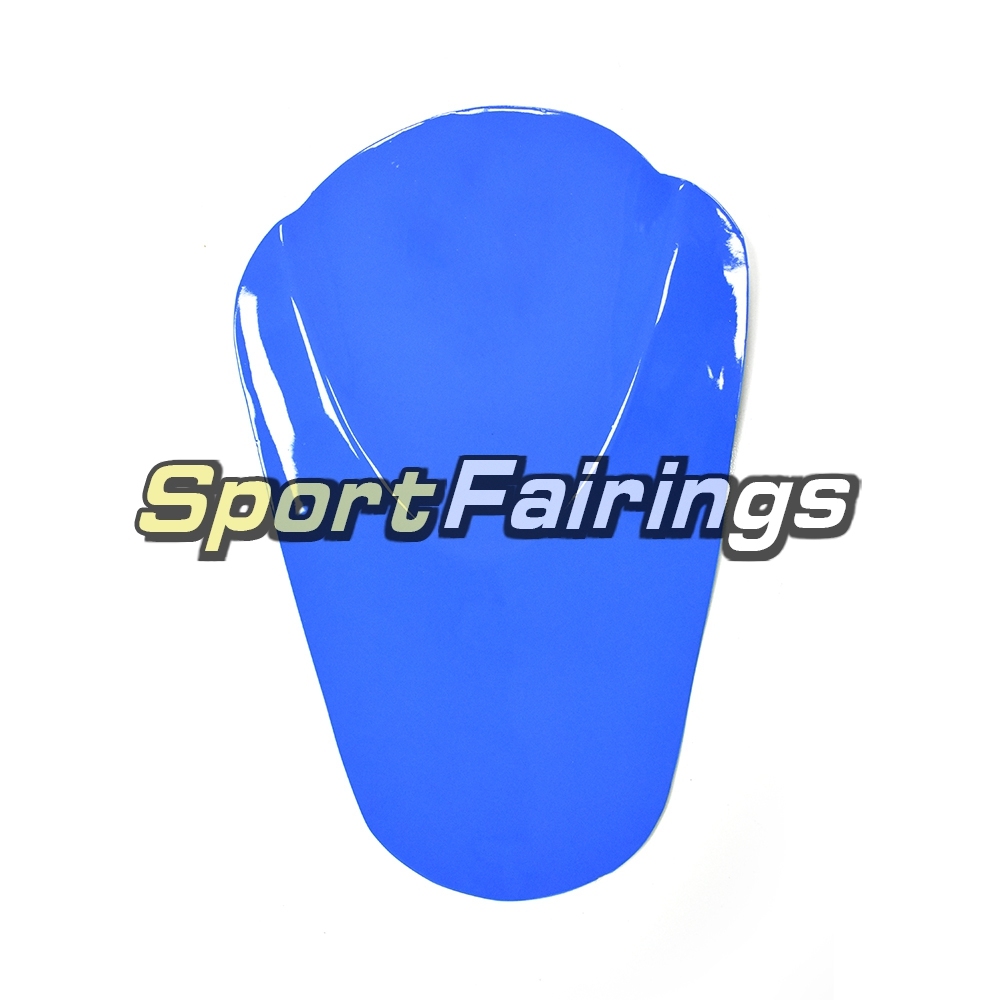 Racing Fiberglass Fairing Kit Fit For Suzuki GSXR600 750 2004 - 2005 - Blue Black