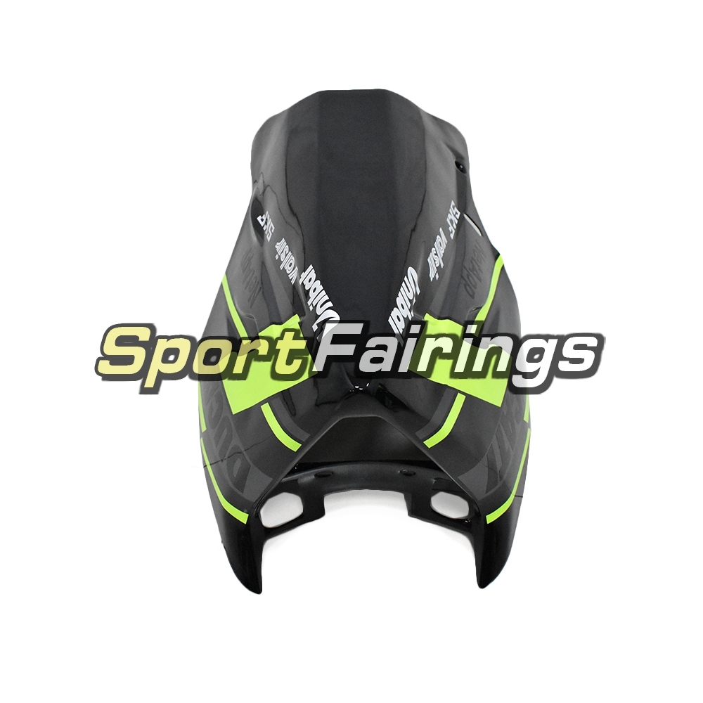Firberglass Racing Fairings Fit For Dacati 1098/848/1198 2007 - 2012 - Glossy Black Fluorescent Yello