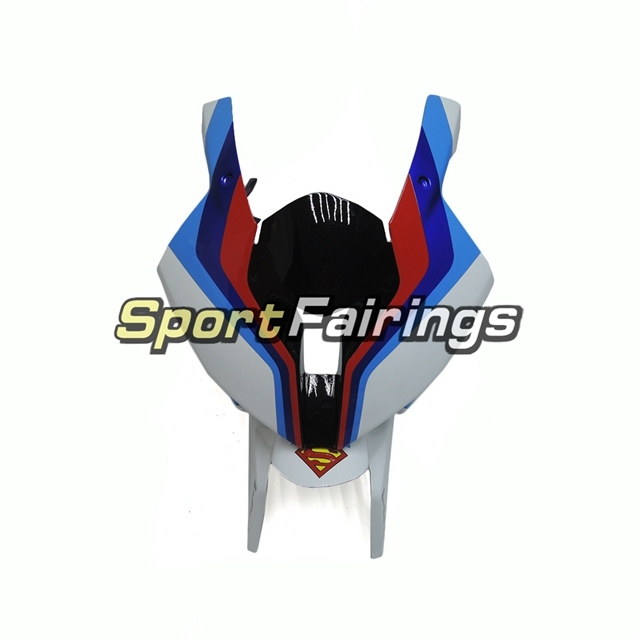 Firberglass Fairing Kit Fit For BMW S1000RR 2011 - 2014 - White Blue and Red