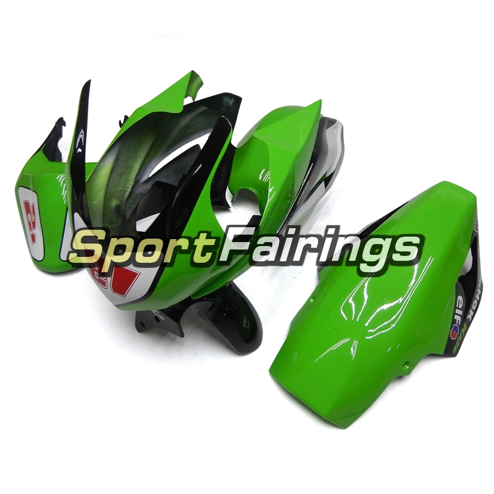 Fiberglass Racing Fairings Kit Fit For Kawasaki EX250R / Ninja 250 2008-2012 - Glossy Green Black 21