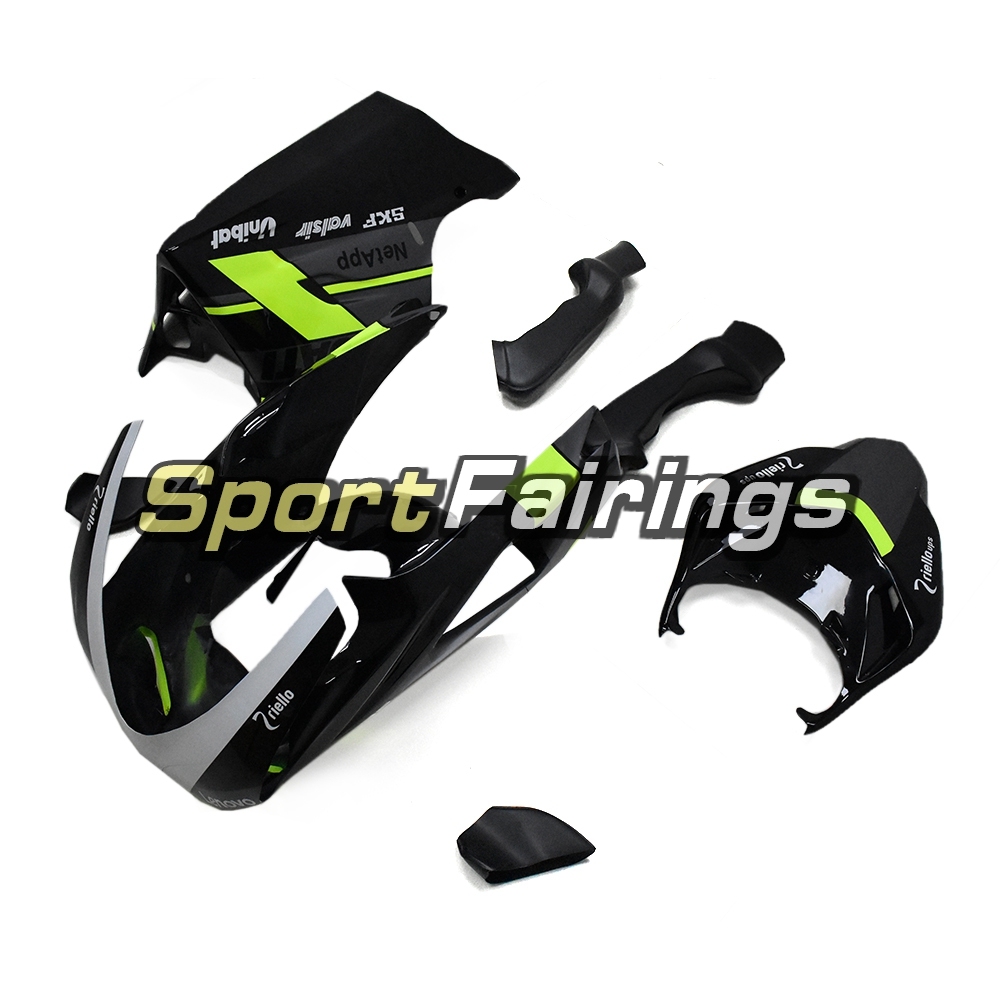 Firberglass Racing Fairings Fit For Dacati 1098/848/1198 2007 - 2012 - Glossy Black Fluorescent Yello