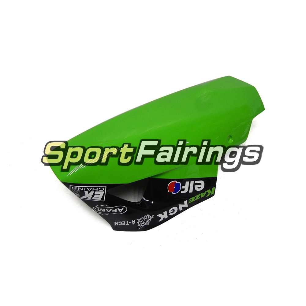 Fiberglass Racing Fairings Kit Fit For Kawasaki EX250R / Ninja 250 2008-2012 - Glossy Green Black 21