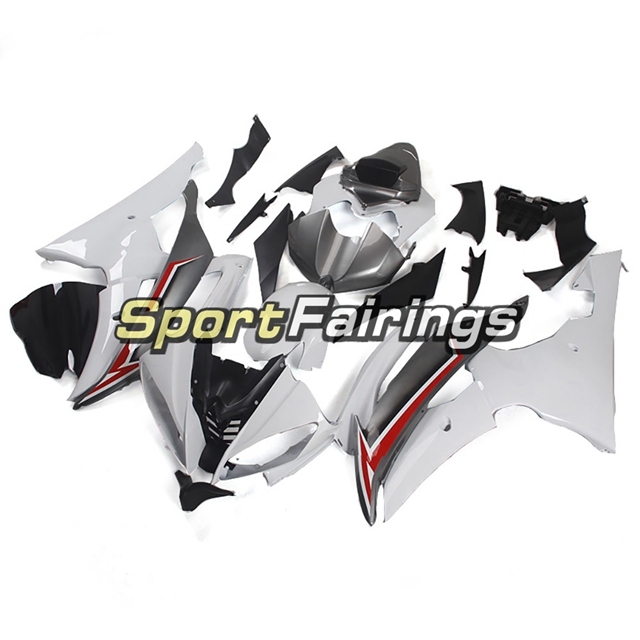 Fairing Kit Fit For Yamaha YZF R6 2008 - 2016 - Grey White