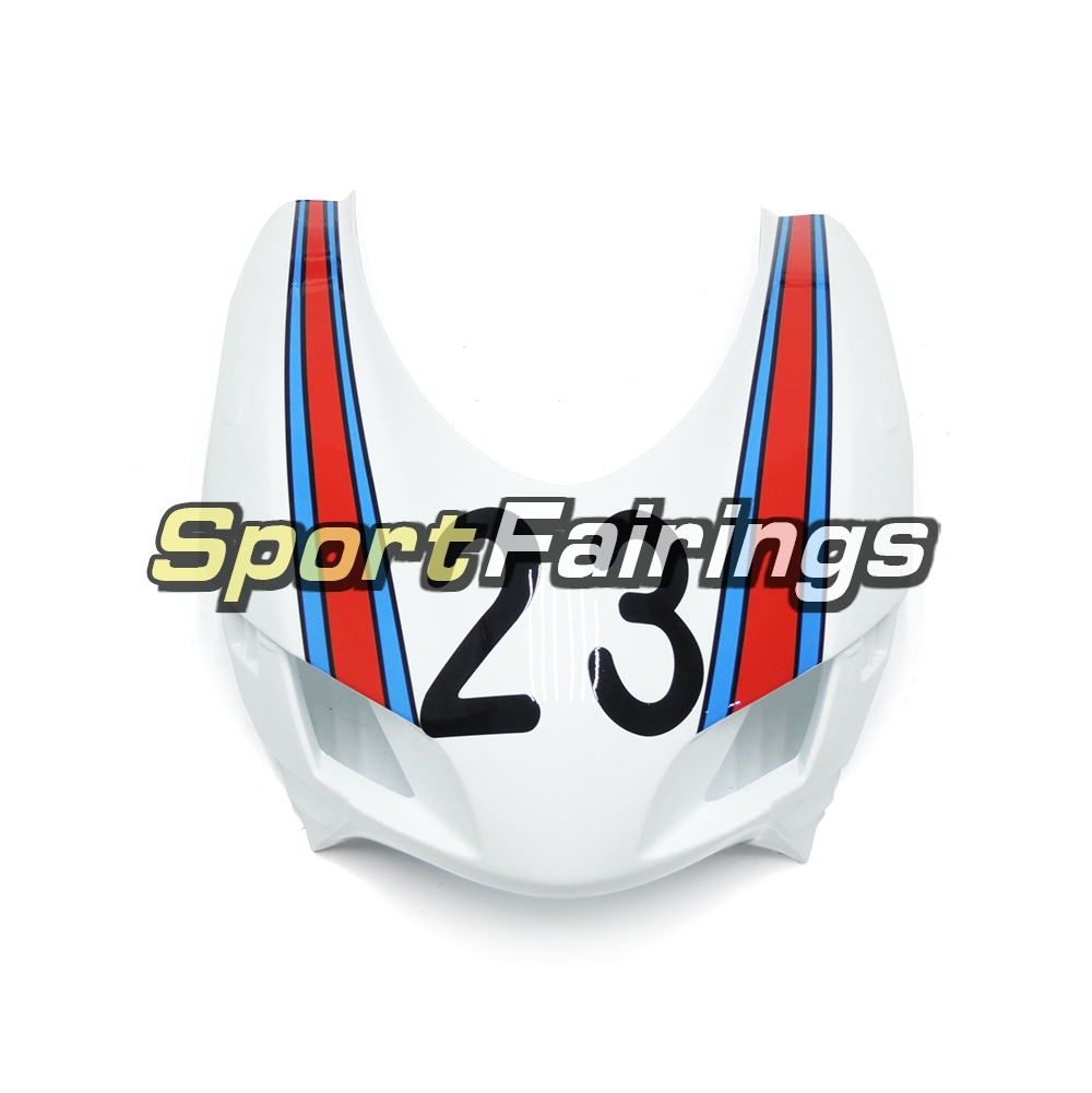 Firberglass Racing Fairing Kit Fit For Dacati 999 749 2005-2011 - Glossy White Red Blue