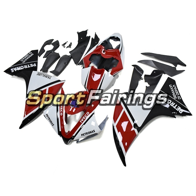 Fairing Kit Fit For Yamaha YZF R1 2012 - 2014 - Red White and Black