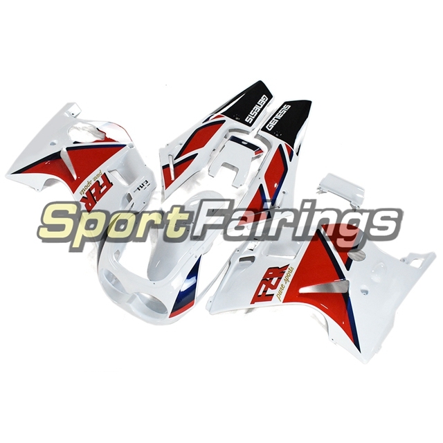 Fairing Kit Fit For Yamaha FZR250 1986 - 1989 - Blue Red and White