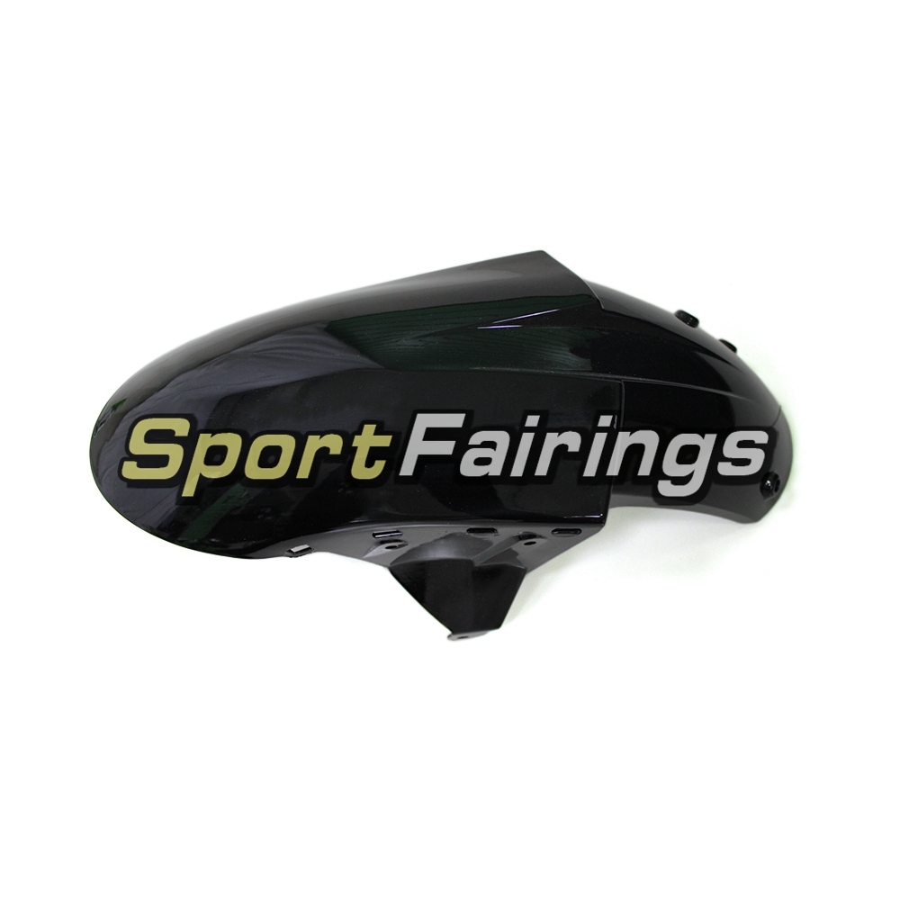 Motorcycle Fairing Kit Fit For Kawasaki ZX10R 2004 - 2005 - Glossy Black Green elf