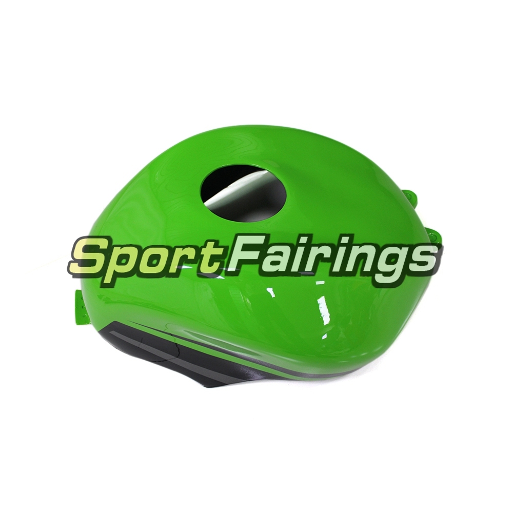 Motorcycle Fairing Kit Fit For Kawasaki ZX10R 2004 - 2005 - Glossy Black Green elf