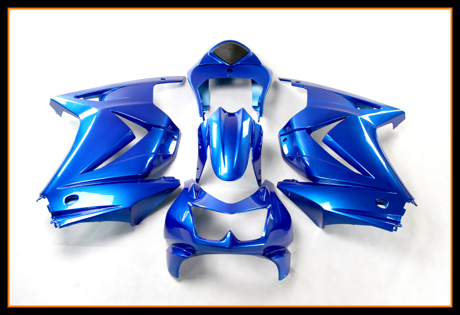Fairing Kit Fit For Kawasaki EX250R / Ninja 250 2008 - 2012  - Gloss Blue