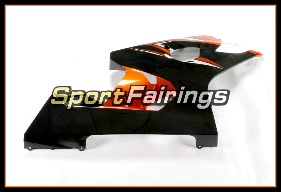Racing Fairing Kit Fit For Suzuki GSXR600 750 2004 - 2005 - Orange and Black