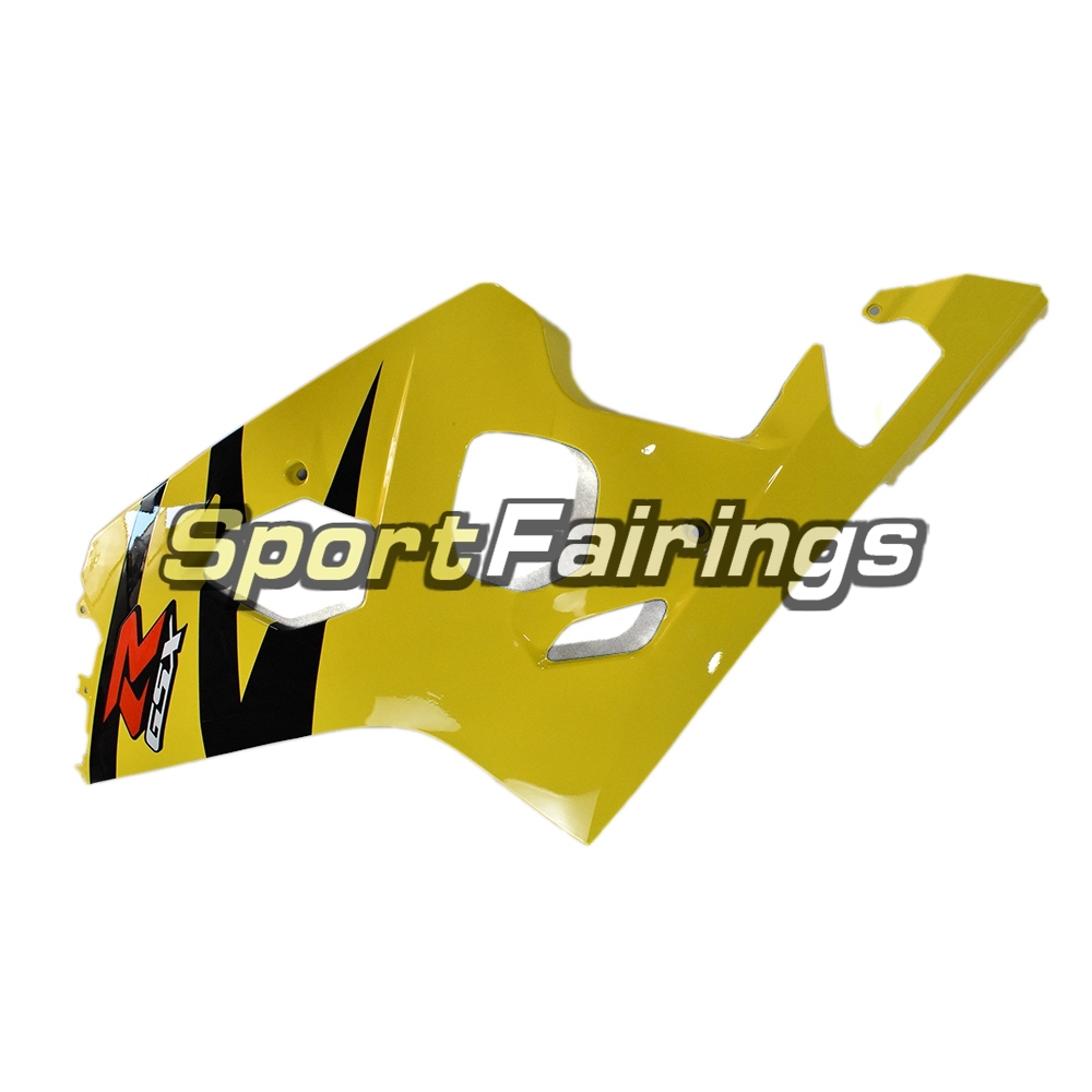 Racing Fairing Kit Fit For Suzuki GSXR600 750 2004 - 2005 - Yellow