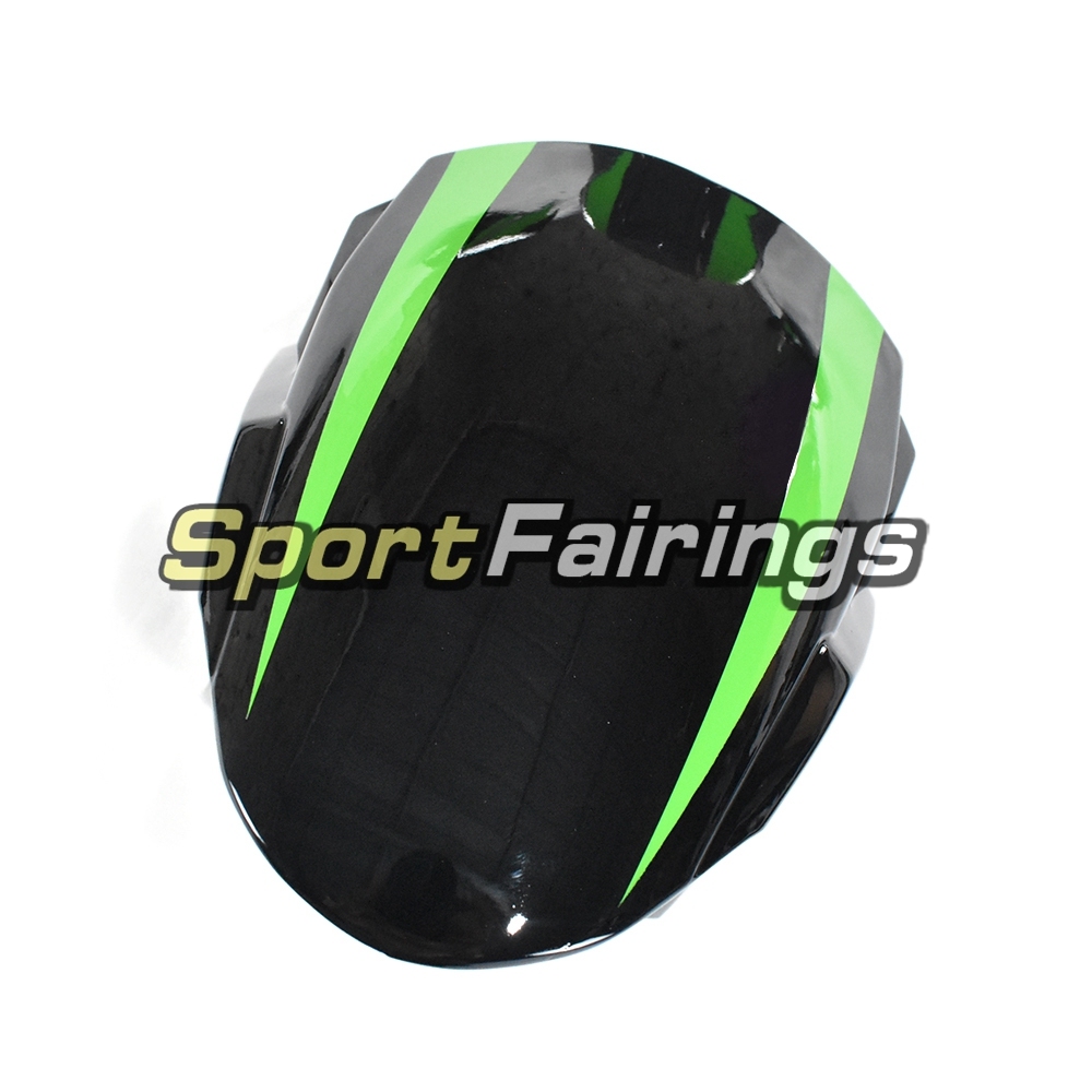Full Fiberglass Racing Fairing Kit Fit For Kawasaki ZX10R 2016-2018 - Gloss Green Black