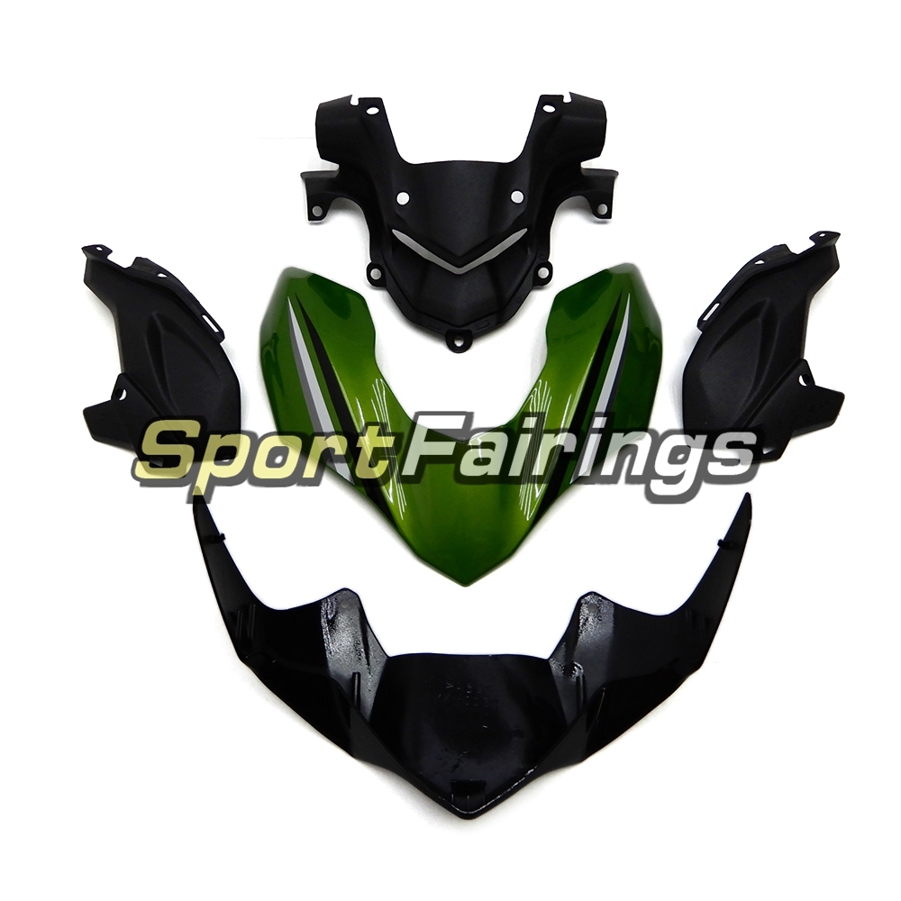 Motorcycle Fairing Kit Fit For Kawasaki Z900 2017 - 2018 - Green Black Grey