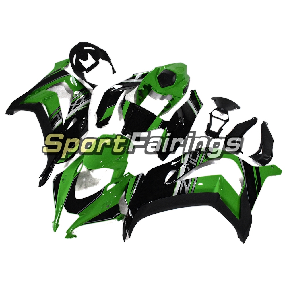 Full Fairing Kit Fit For Kawasaki ZX10R 2016 - 2020 - Gloss Green Black