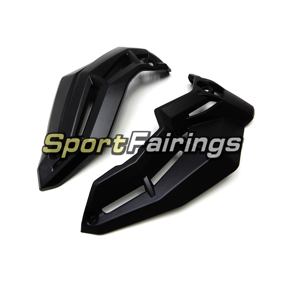 Full Fairing Kit Fit For Kawasaki Z900 2017 - 2018 - Gloss Black Silver