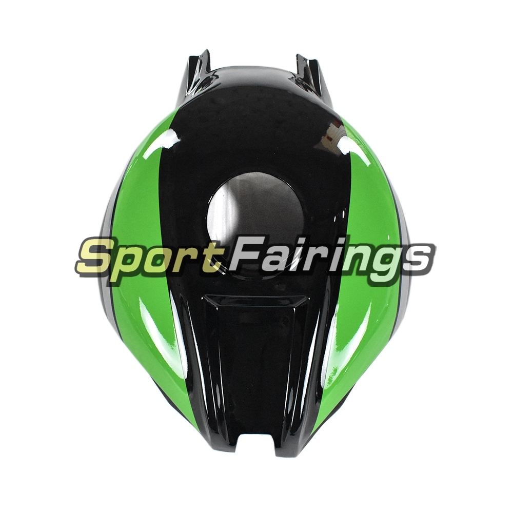 Full Fiberglass Racing Fairing Kit Fit For Kawasaki ZX10R 2016-2018 - Gloss Green Black