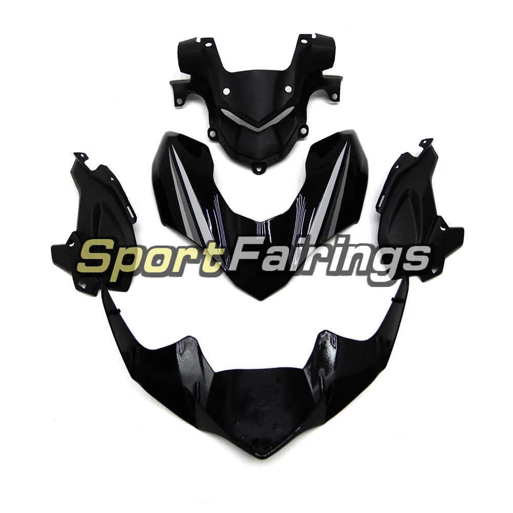 Full Fairing Kit Fit For Kawasaki Z900 2017 - 2018 - Gloss Silver Black
