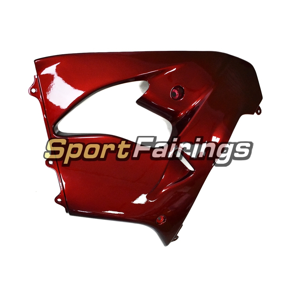 Full Fairing Kit Fit For Kawasaki ZX9R 1998 - 1999 - Gloss Red Flat Black