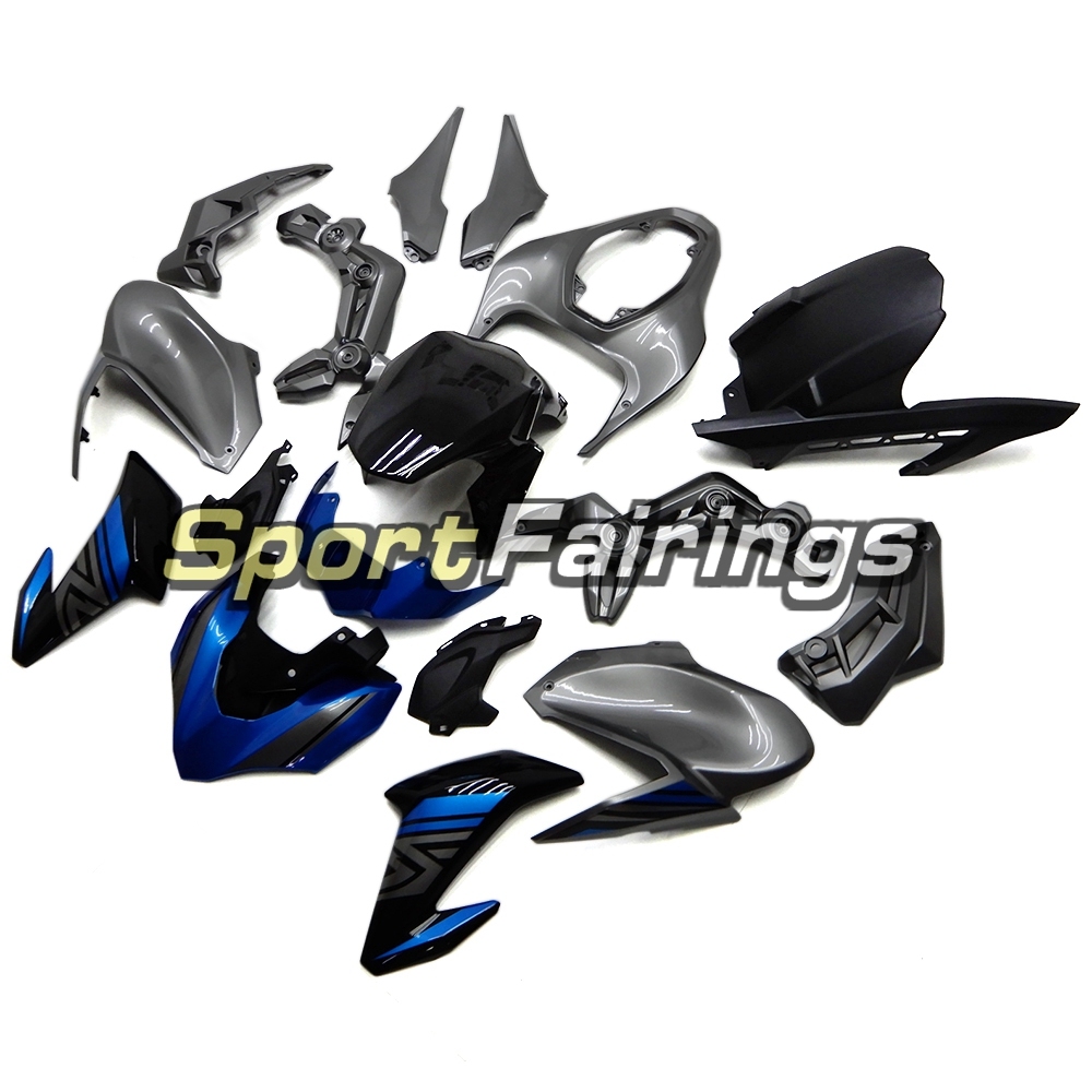 Complete Fairing Kit Fit For Kawasaki Z900 2017 - 2018 - Grey Blue Black
