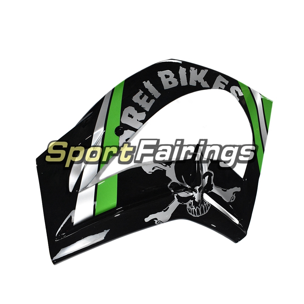 Full Fiberglass Racing Fairing Kit Fit For Kawasaki ZX10R 2016-2018 - Gloss Green Black