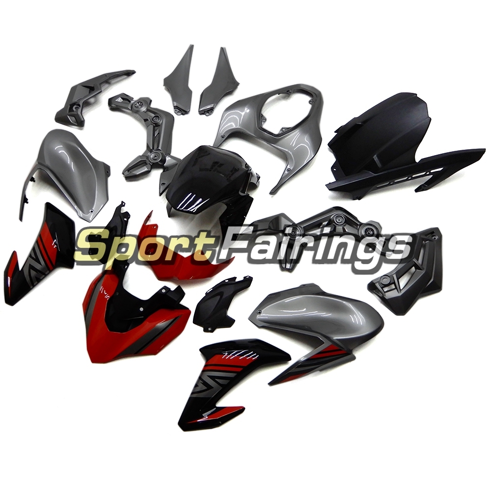 Fairing Kit Fit For Kawasaki Z900 2017 - 2018 - Silver Red Black