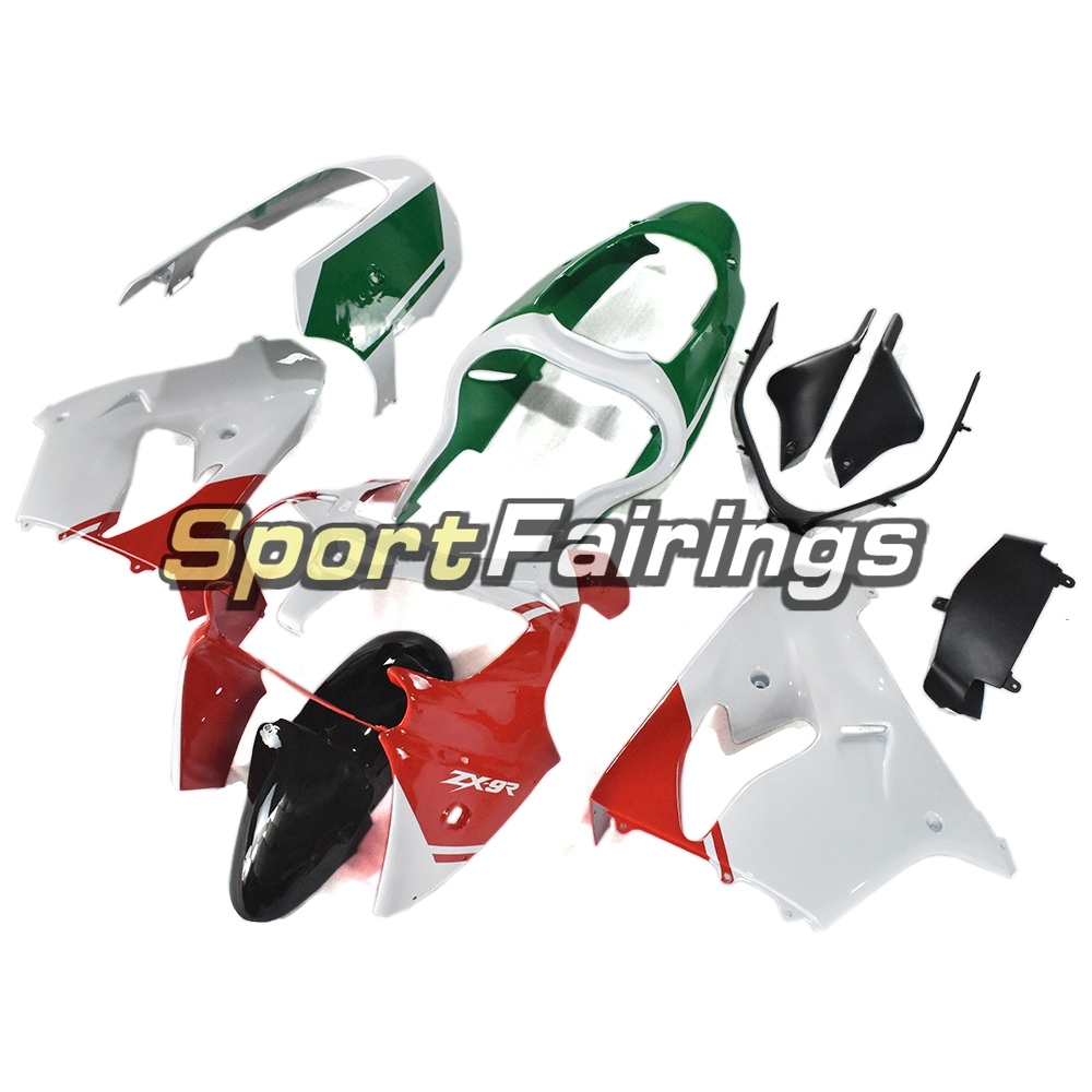 Motorcycle Fairing Kit Fit For Kawasaki ZX9R 2000 - 2001 - White Red Green Black