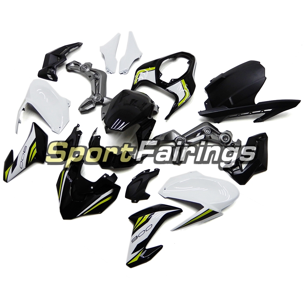 Motorcycle Fairing Kit Fit For Kawasaki Z900 2017 - 2018 - Gloss Black White Neon Yellow