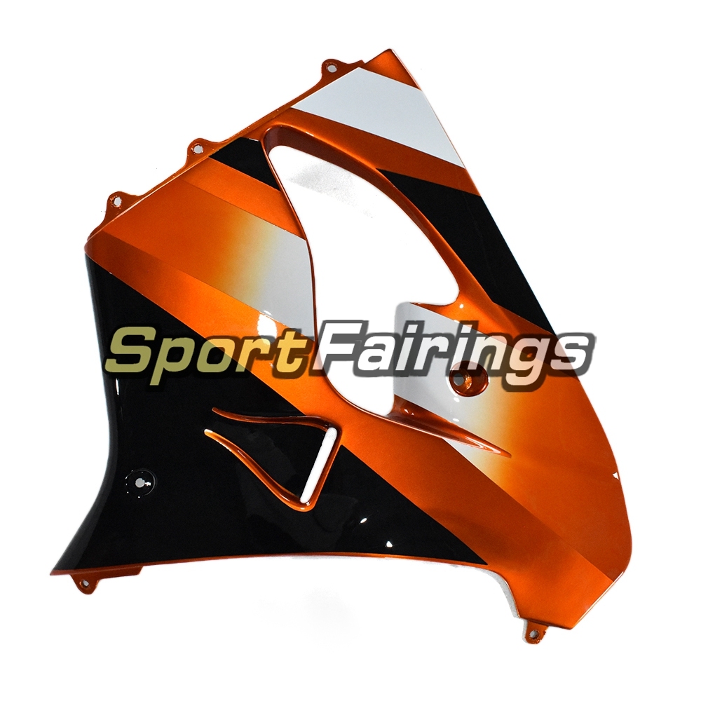 Complete Fairing Kit Fit For Kawasaki ZX9R 2000 - 2001 - Orange Black Edition