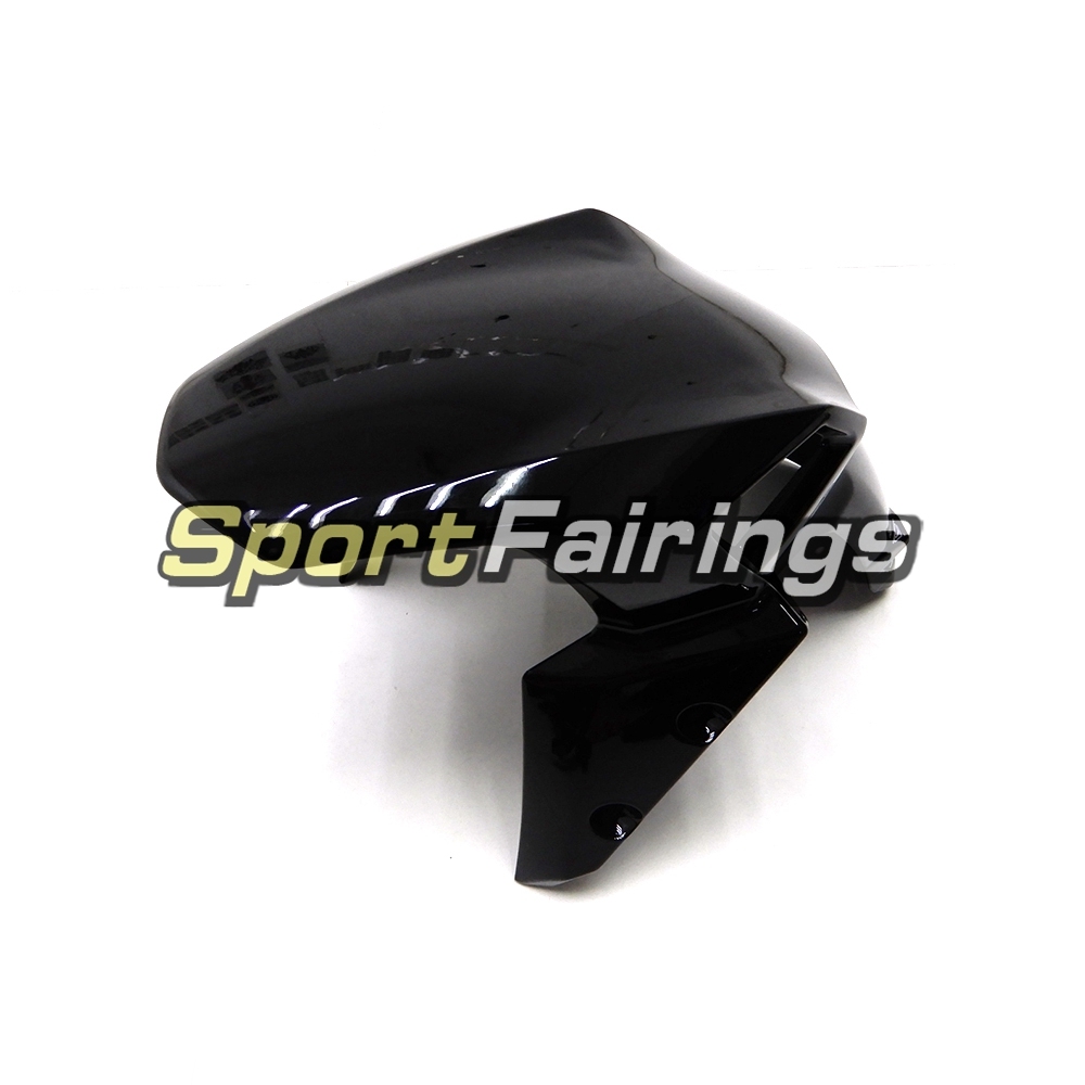 Full Fairing Kit Fit For Kawasaki Z900 2017 - 2018 - Gloss Black Silver