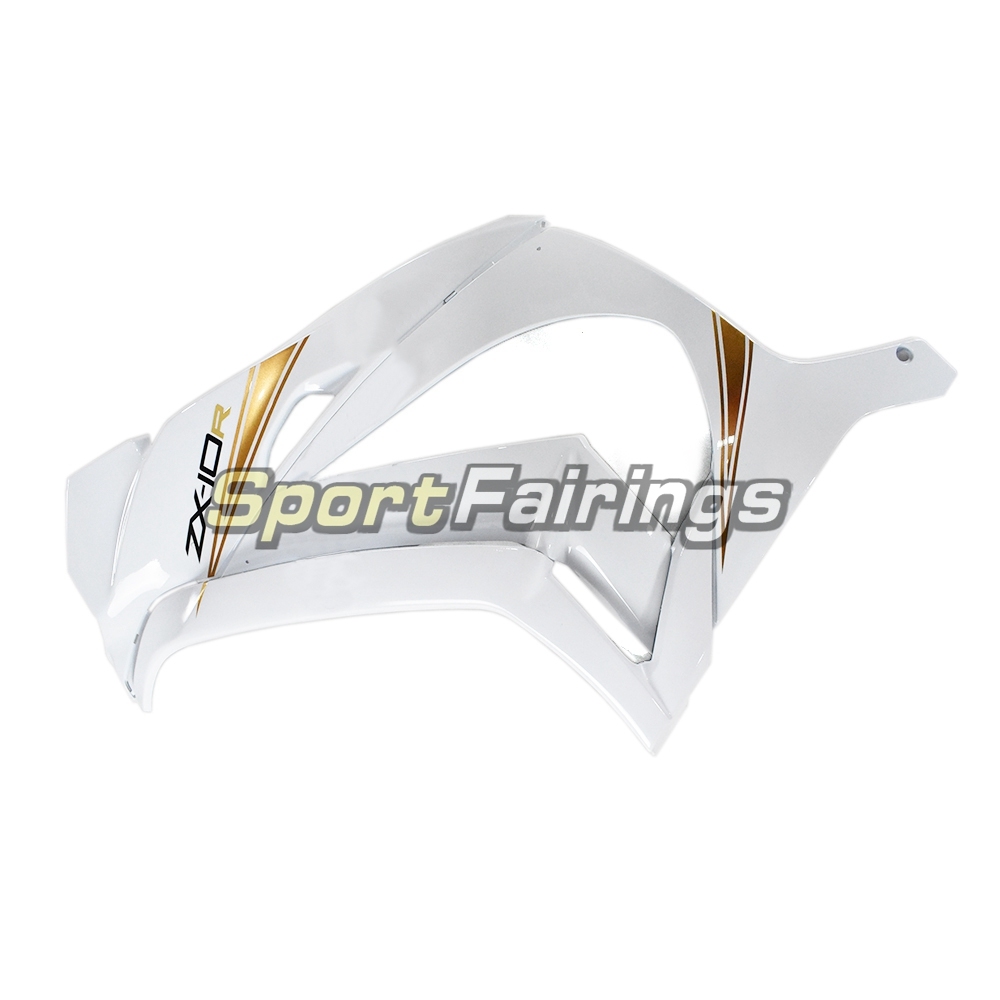 Complete Fairing Kit Fit For Kawasaki ZX10R 2016 - 2020 - Bright White Gold