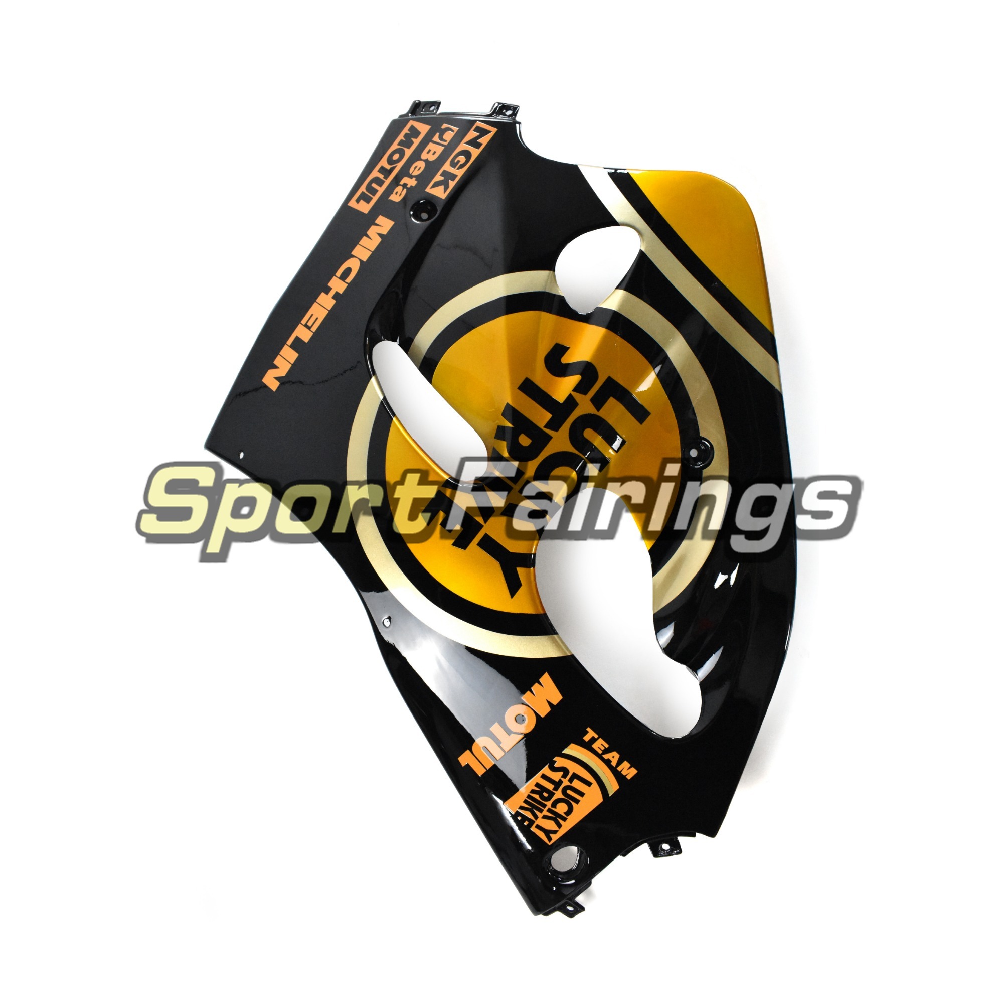 Fairing Kit Fit For Suzuki GSXR600 750 1996-1999 - Yellow Black