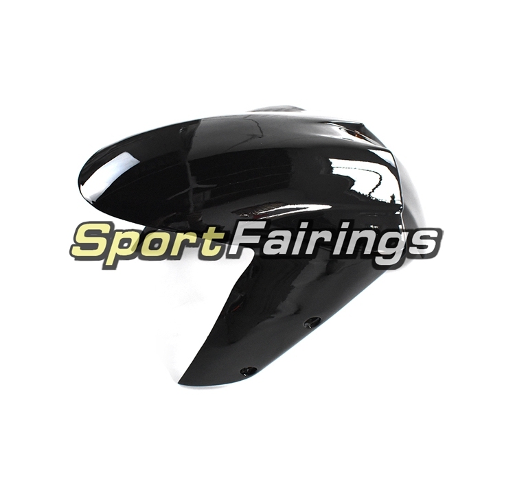 Fiberglass Racing Fairings Kit Fit For Kawasaki ZX-6R 636 2007 - 2008- Glossy Orange Black