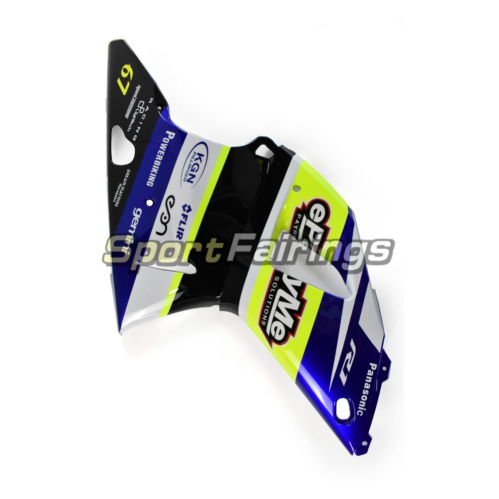 Fairing Kit Fit For Yamaha YZF R1 2000 2001 - White Blue Neon Yellow